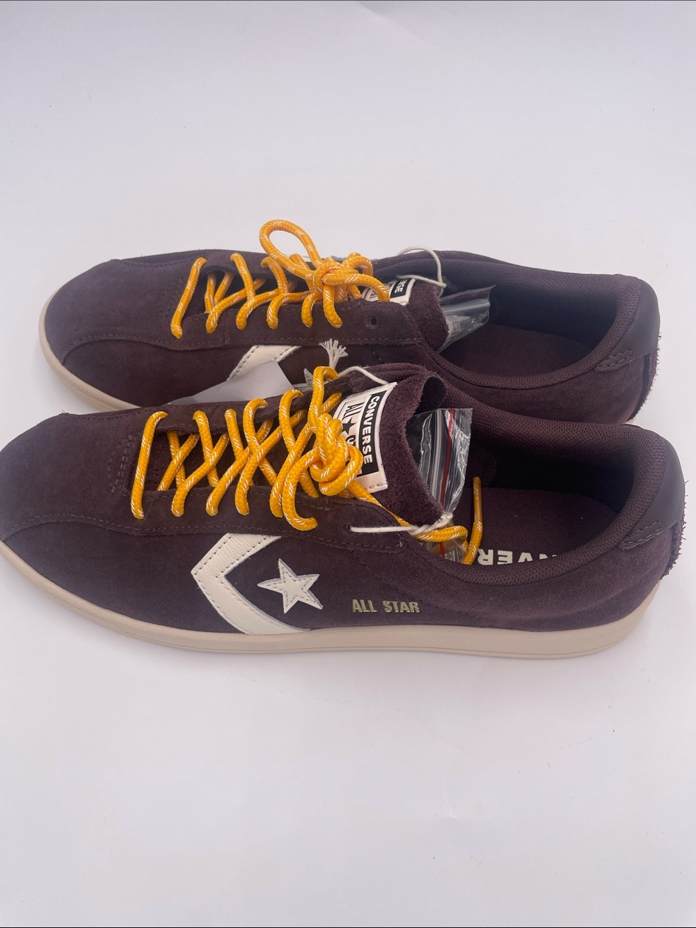 Converse All Star Classic Trainer Suede Rugged Brown Sneakers Shoes - Picture 4 of 11